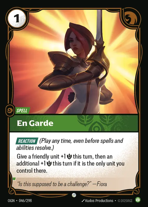 En Garde - 046/298 - Origins