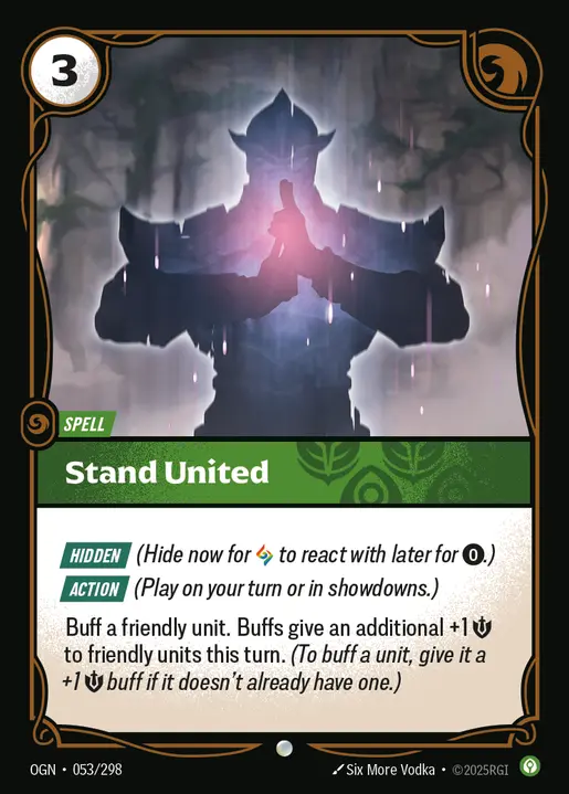 Stand United - 053/298 - Origins