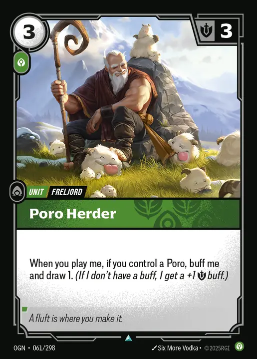 Poro Herder - 061/298 - Origins