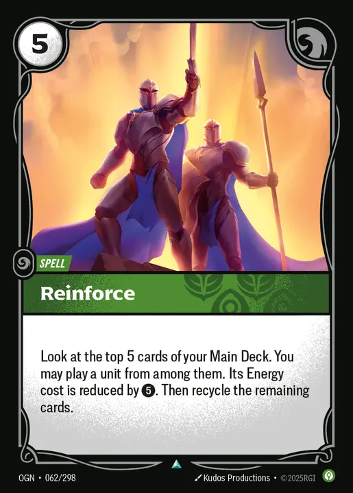 Reinforce - 062/298 - Origins
