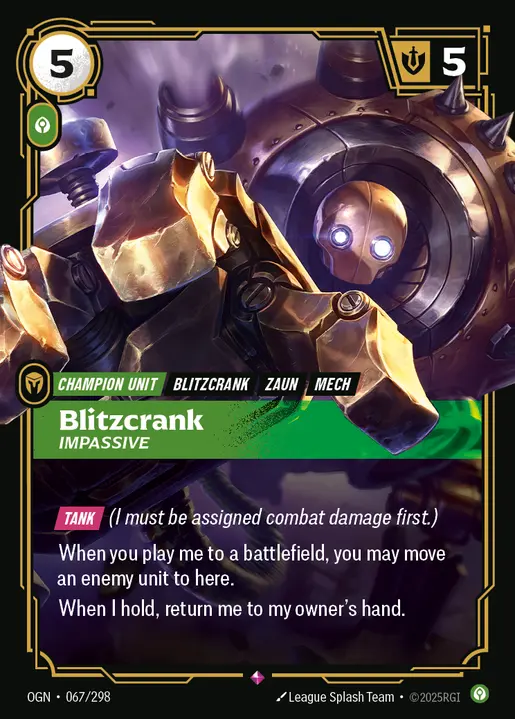 Blitzcrank Impassive OGN-067