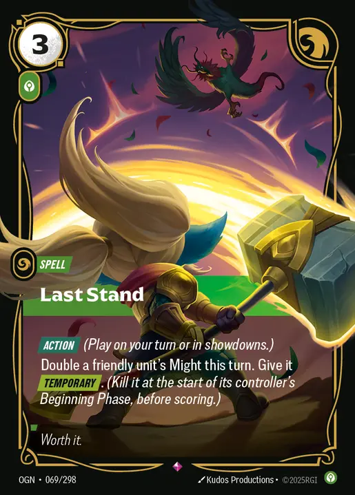 Last Stand - 069/298 - Origins