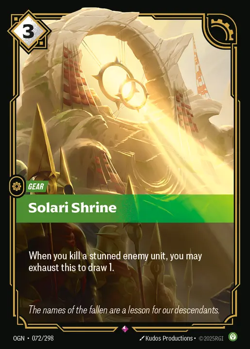 Solari Shrine - 072/298 - Origins