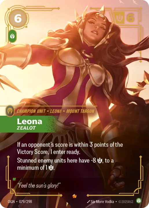 Leona Zealot - 079/298 - Origins