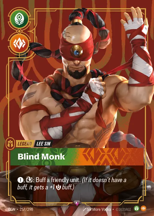 Lee Sin Blind Monk - 257/298 - Origins