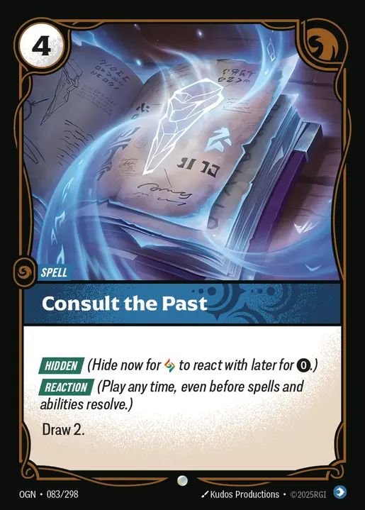 Consult the Past OGN-083