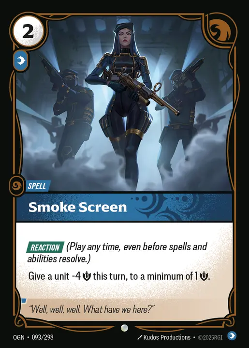 Smoke Screen - 093/298 - Origins