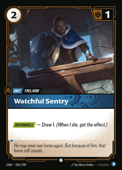 Watchful Sentry OGN-096