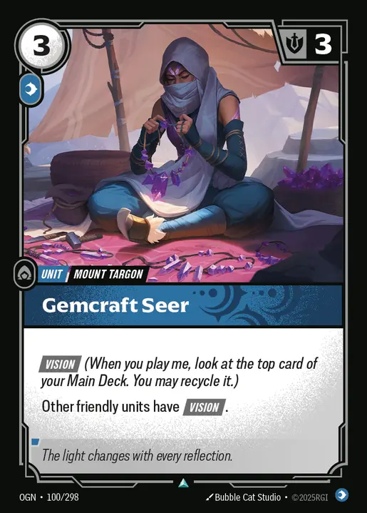 Gemcraft Seer - 100/298 - Origins