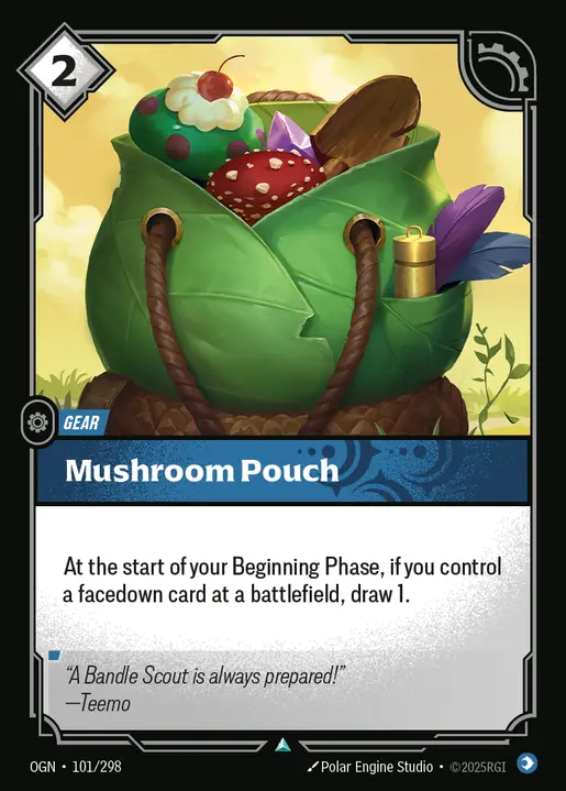 Mushroom Pouch - 101/298 - Origins