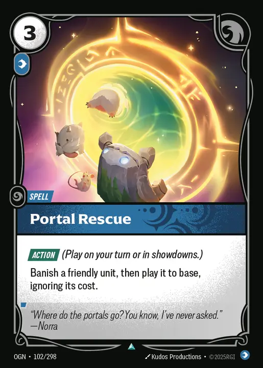 Portal Rescue - 102/298 - Origins