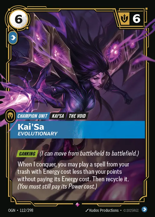 Kai'Sa Evolutionary OGN-112