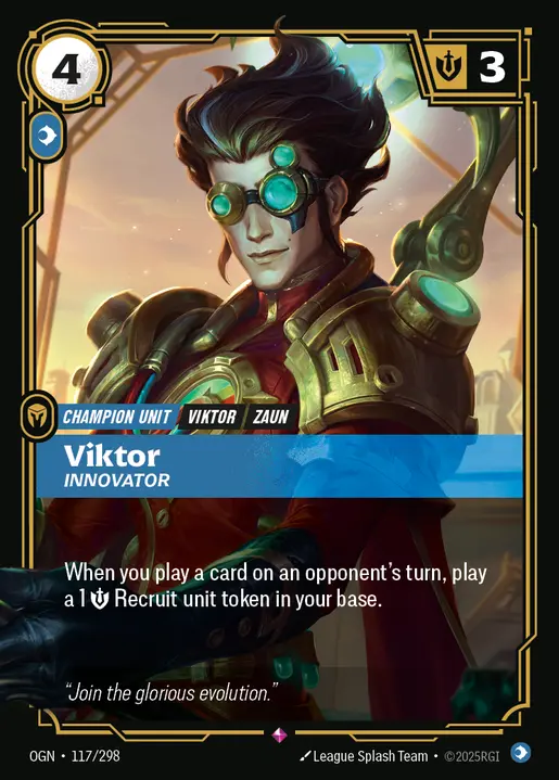 Viktor Innovator - 117/298 - Origins
