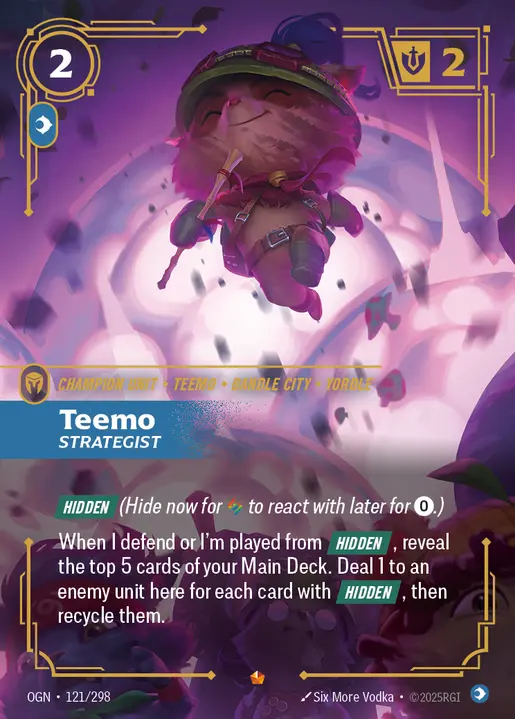 Teemo Strategist OGN-121