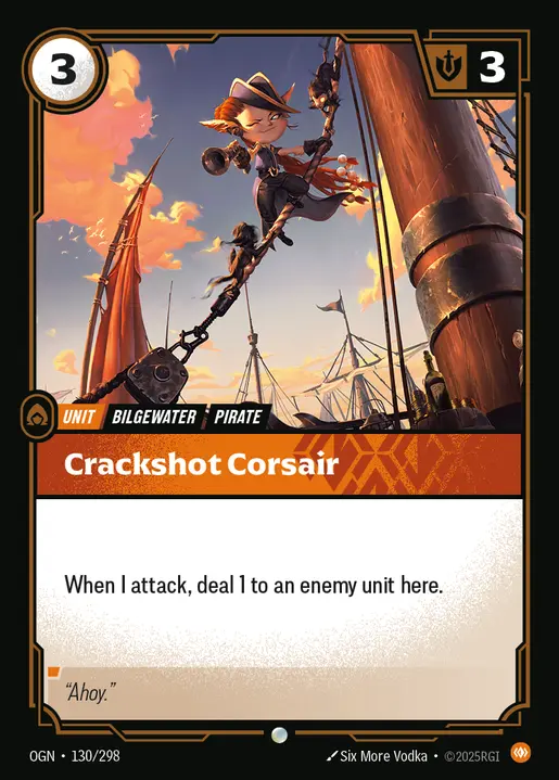 Crackshot Corsair - 130/298 - Origins