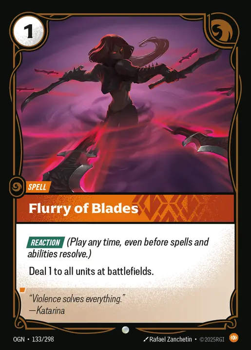 Flurry of Blades OGN-133