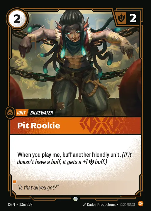 Pit Rookie - 136/298 - Origins