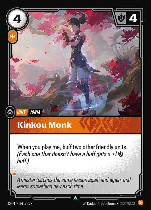 Kinkou Monk - 141/298 - Origins