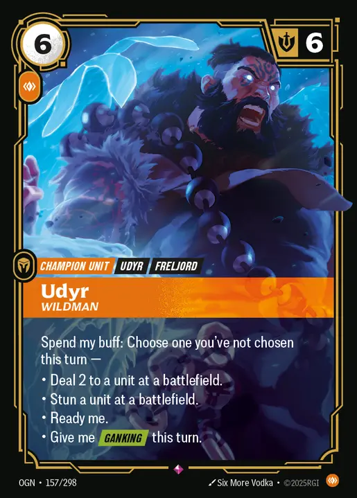 Udyr Wildman - 157/298 - Origins