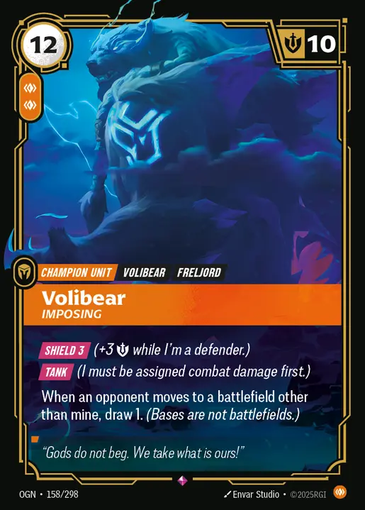 Volibear Imposing - 158/298 - Origins