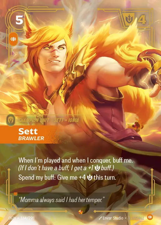 Sett Brawler - 164/298 - Origins