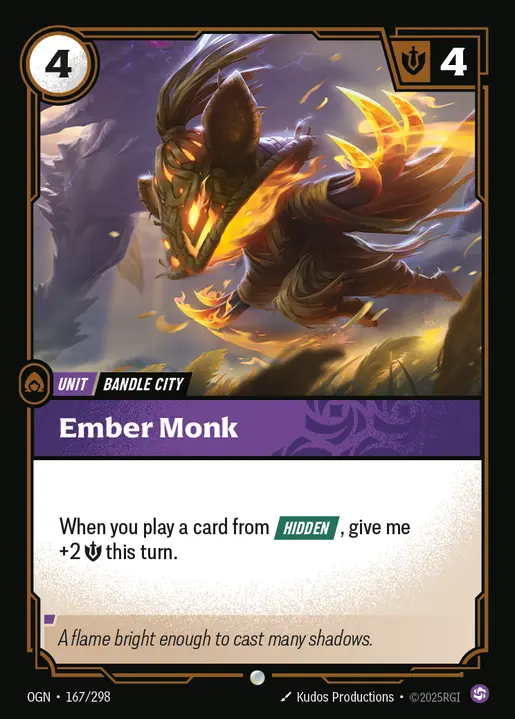 Ember Monk - 167/298 - Origins