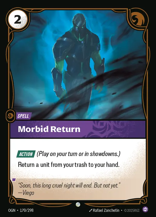 Morbid Return - 170/298 - Origins