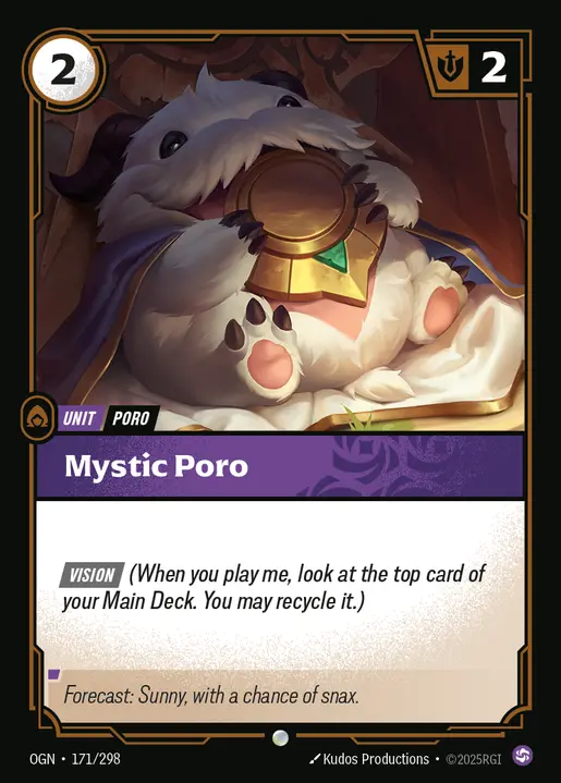 Mystic Poro - 171/298 - Origins