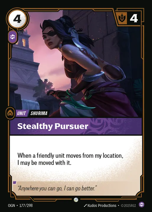 Stealthy Pursuer - 177/298 - Origins