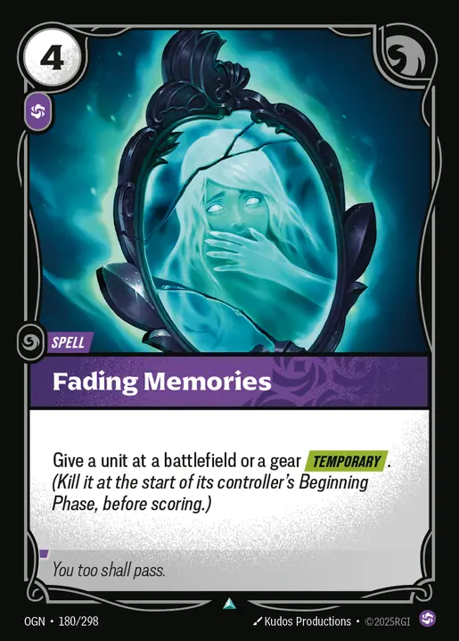 Fading Memories - 180/298 - Origins