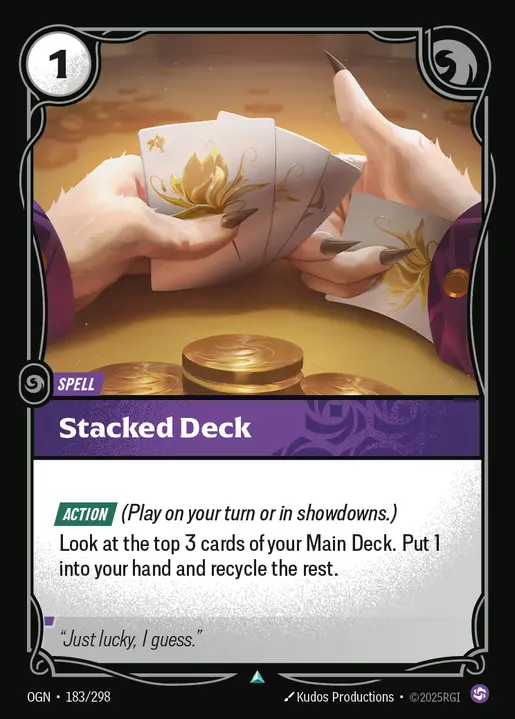 Stacked Deck - 183/298 - Origins