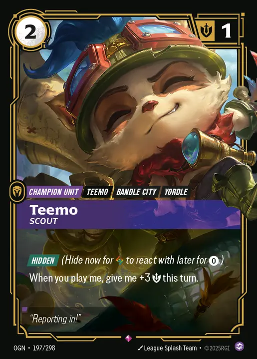 Teemo Scout OGN-197