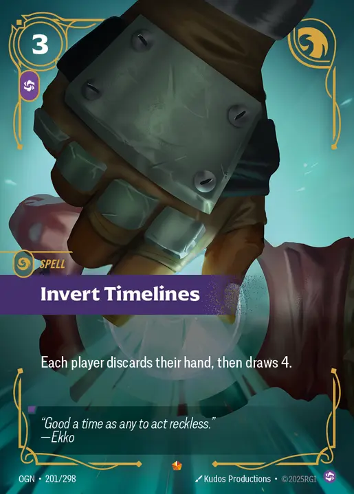 Invert Timelines - 201/298 - Origins