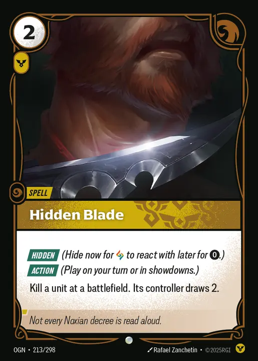 Hidden Blade OGN-213