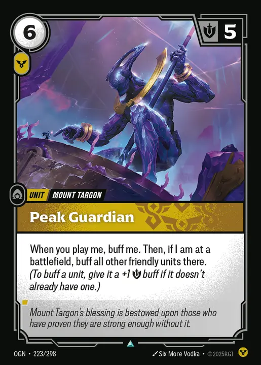 Peak Guardian OGN-223