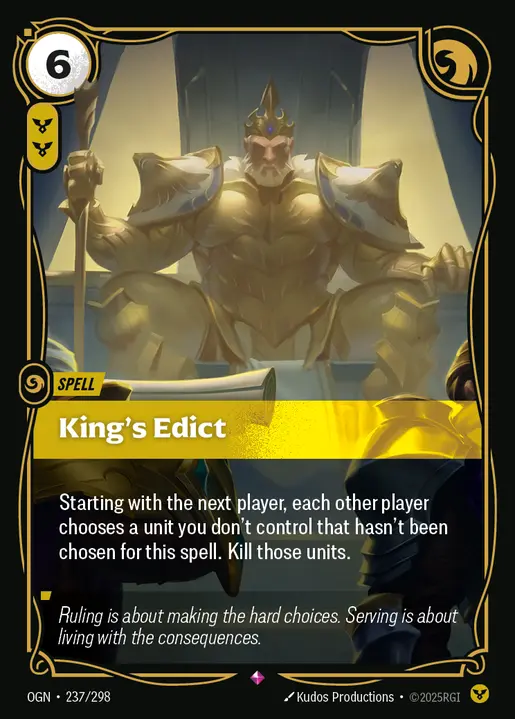 King's Edict OGN-237