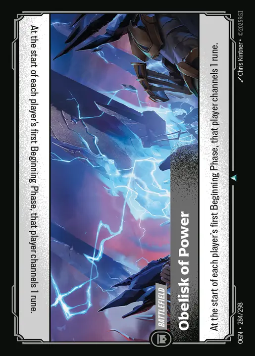 Obelisk of Power - 284/298 - Origins