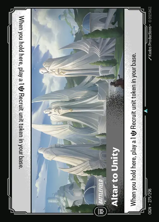 Altar to Unity - 275/298 - Origins