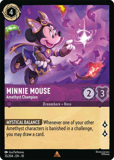 Minnie Mouse - Amethyst Champion - Whispers in the Well (10)
