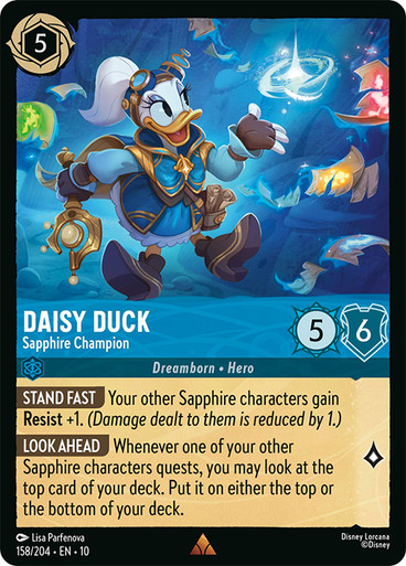 Daisy Duck - Sapphire Champion - Whispers in the Well (10)
