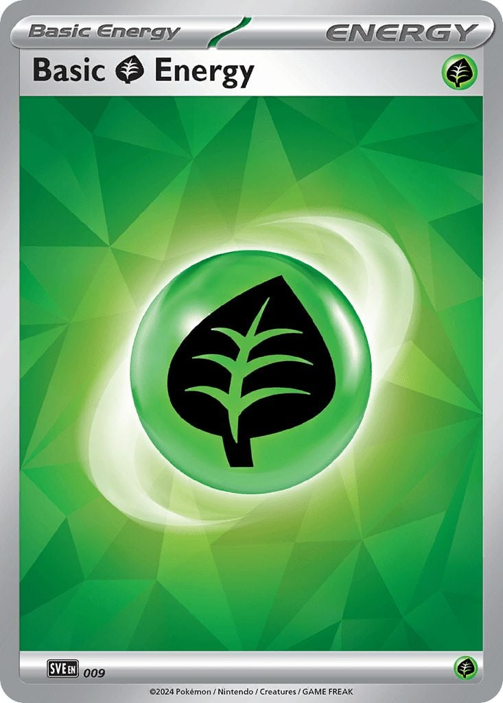 Grass Energy - 009 - SVE: Scarlet & Violet Energies