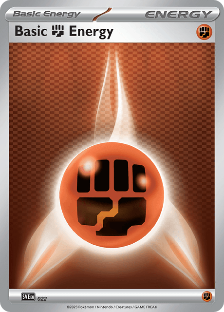 Fighting Energy - 022 - SVE: Scarlet & Violet Energies