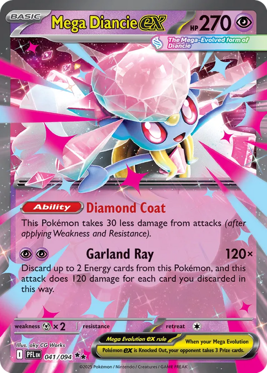 Mega Diancie ex - ME02: Phantasmal Flames (PFL)