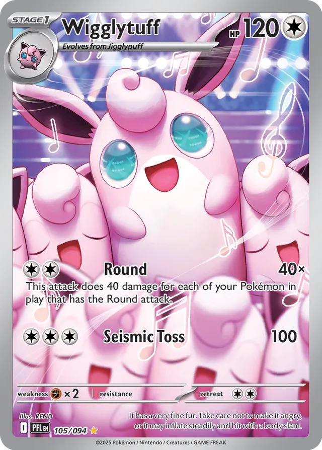 Wigglytuff - 105/094 - ME02: Phantasmal Flames (PFL)
