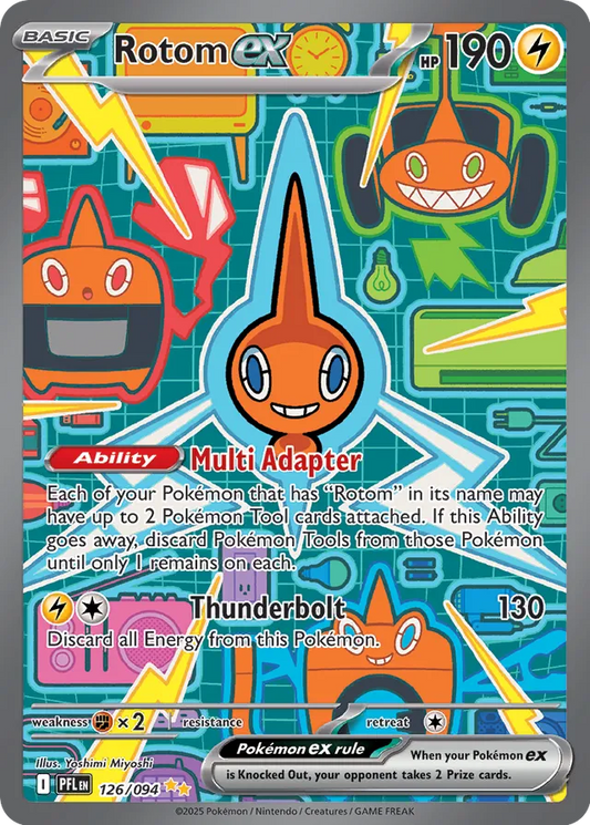 Rotom ex - 126/094 - ME02: Phantasmal Flames (PFL)