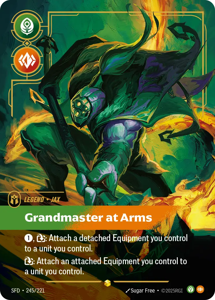 Jax Grandmaster at Arms SFD-245