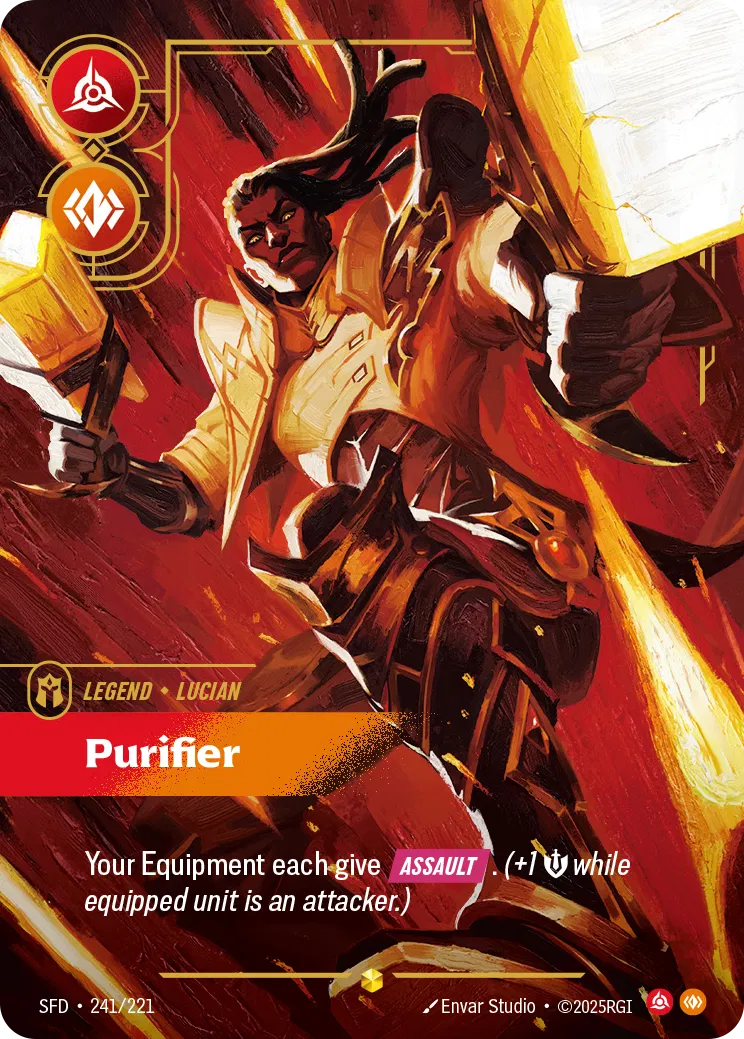 Lucian Purifier (Overnumbered) - 241/221 - Spiritforged