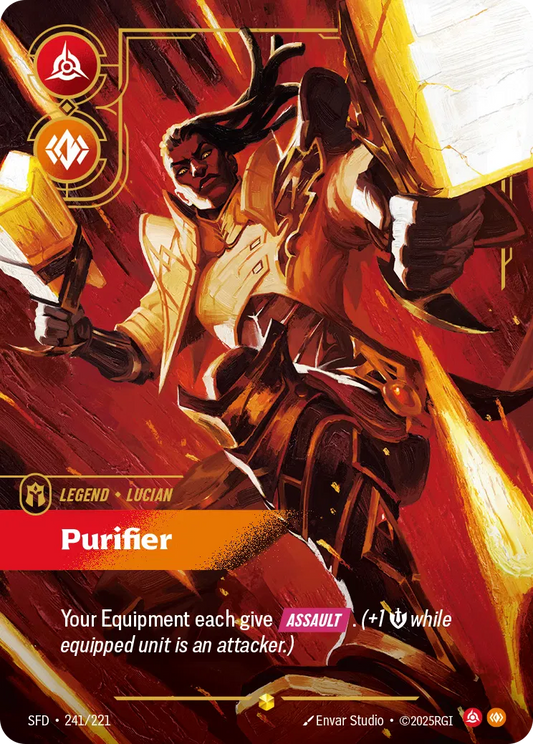 Lucian Purifier (Overnumbered) - 241/221 - Spiritforged