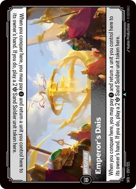 Emperor's Dais SFD-207