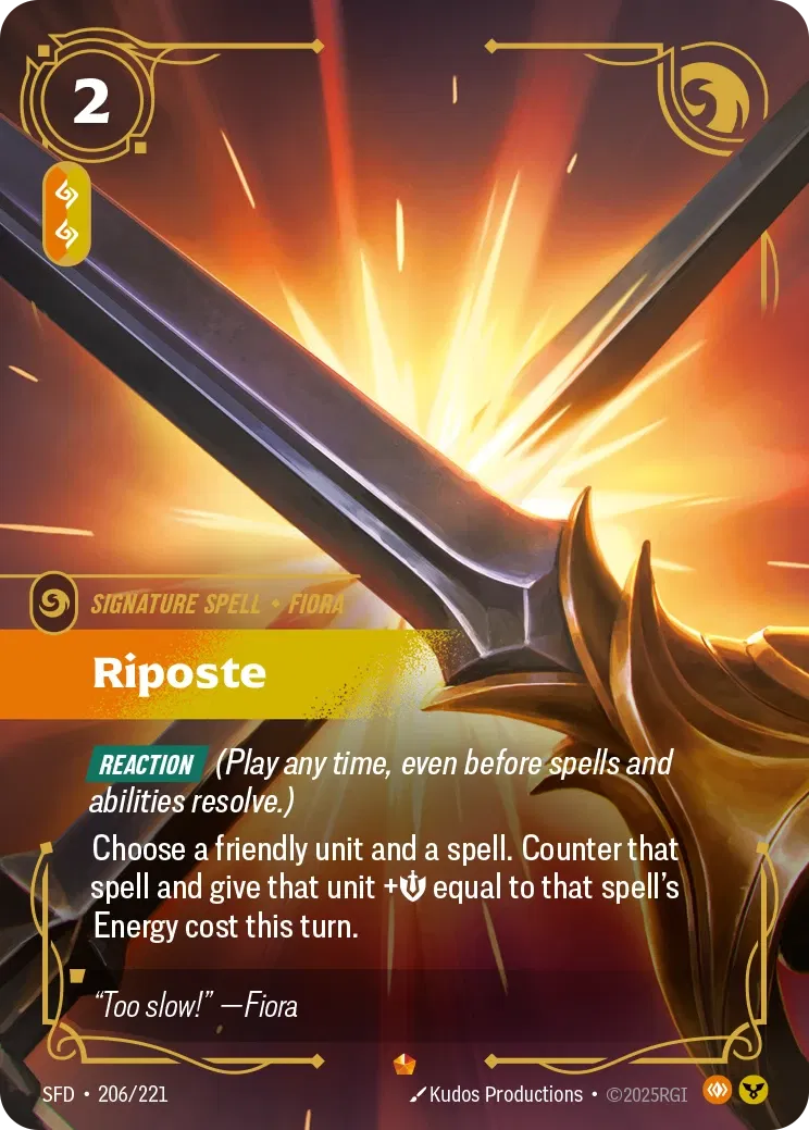 Riposte - 206/221 - Spiritforged